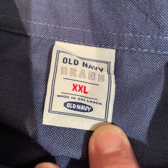 Old Navy Long Sleeve Button Down Shirt size XXL - Picture 2 of 6